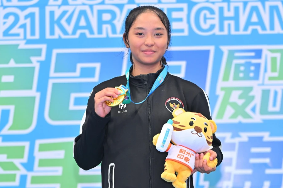 Cerita Aura Sinta, Buktikan Sebagai Juara 1 di AKF China Usai Gagal di Porprov