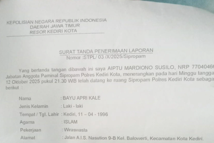 Penonton Jaranan di Kediri Diduga Dianiaya Oknum Polisi