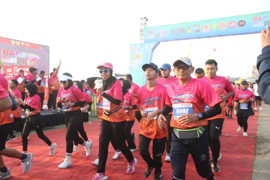 Pare Run 2025 Sukses : Ajang untuk Menjaring Atlet Berbakat