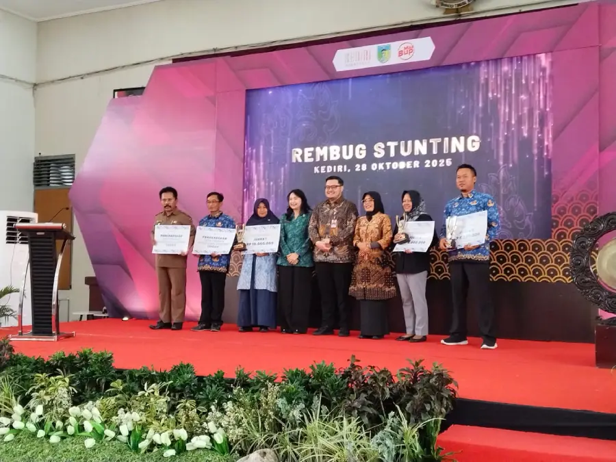 Pemkab Kediri Komitmen Tekan Angka Stunting, Targetkan di Bawah 5 Persen