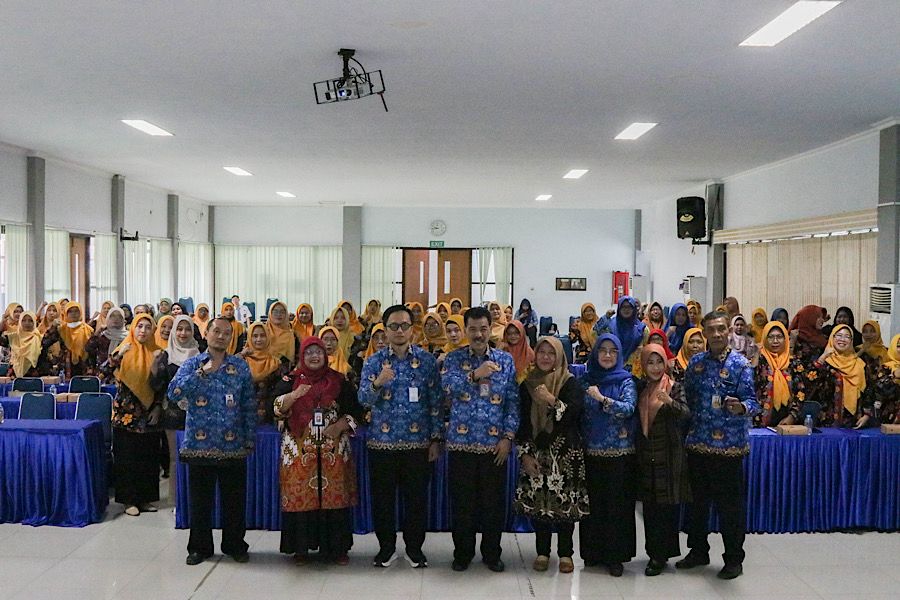 Perkuat Implementasi Pembelajaran Pendidikan PAUD, Ratusan Guru di Kota Kediri Mendapat Bimtek