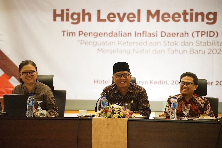 HLM TPID Kota Kediri, Gus Qowim Tegaskan Sinergi Pengendalian Inflasi Jelang Natal dan Tahun Baru