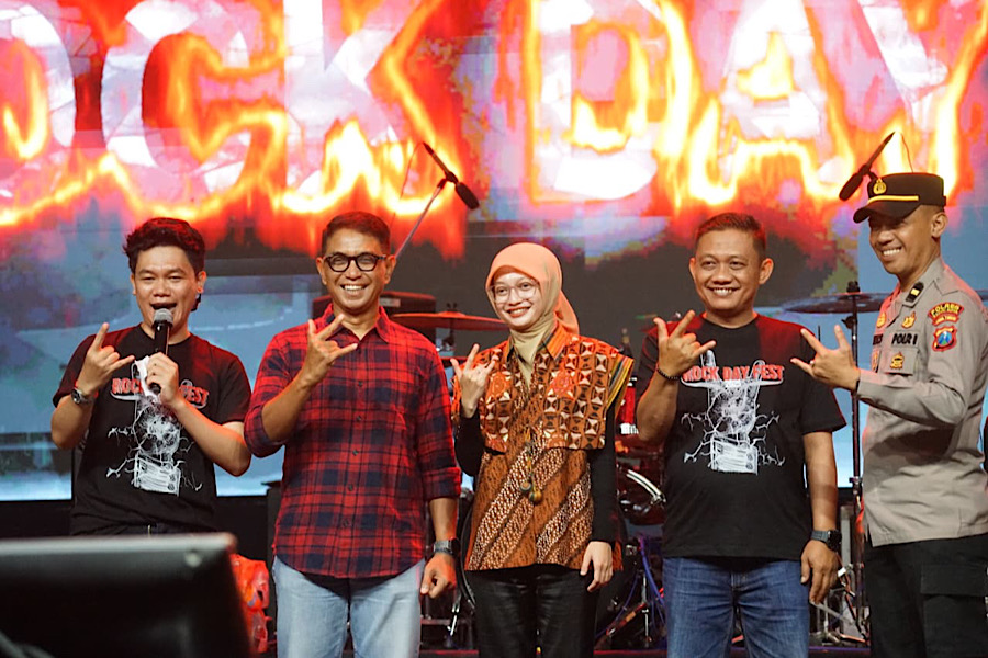 Semangat Kepahlawanan Lewat Rock Day Festival 2025, Mbak Wali: Musik Jadi Ruang Ekspresi dan Persatuan
