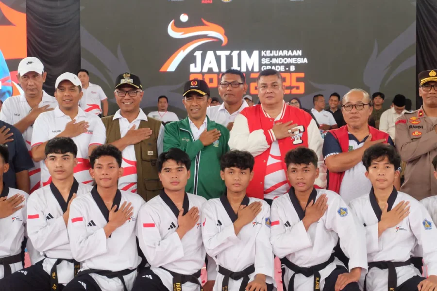 Kota Kediri Tuan Rumah Kejuaraan Taekwondo Grade-B Perdana Jatim