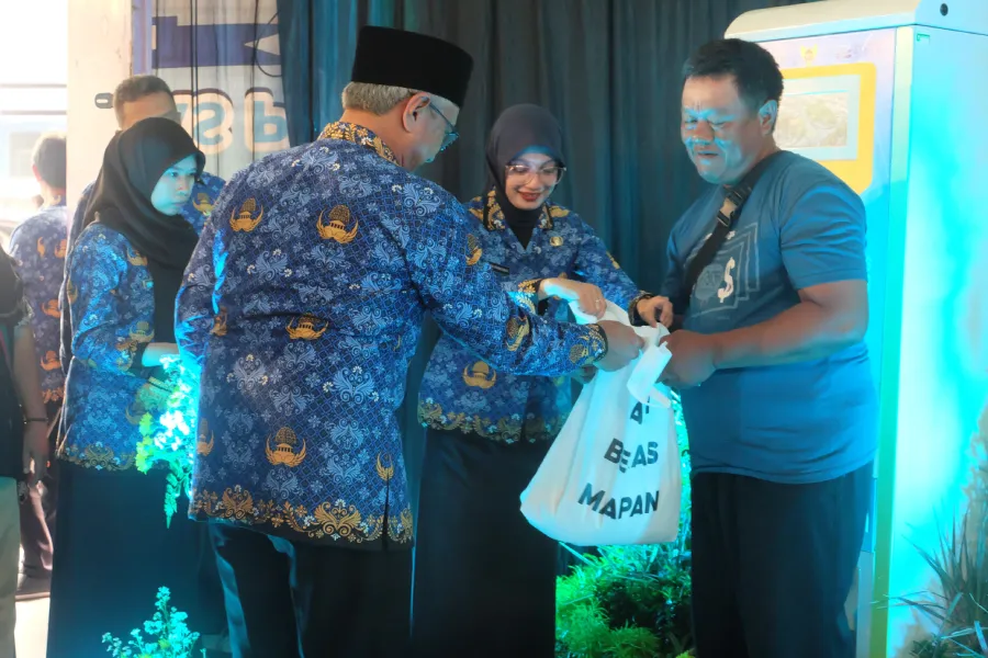 ATM Beras MAPAN Tersedia di Seluruh Kelurahan di Kota Kediri, 3.390 Keluarga Rentan Akan Terima Bulanan