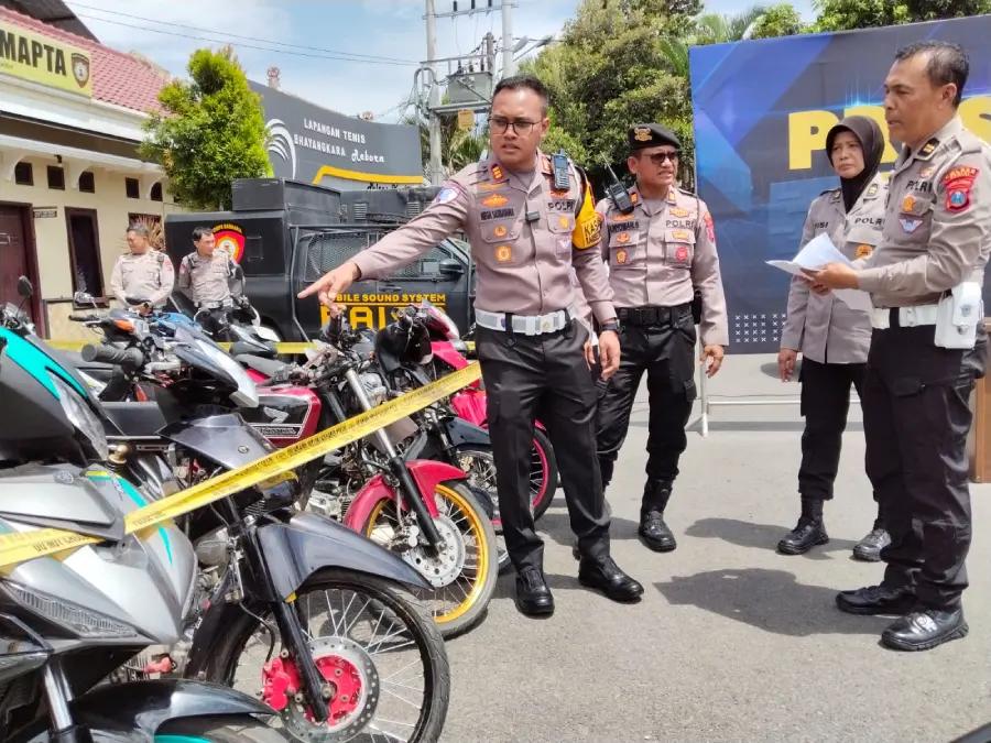 Satlantas Polres Kediri Amankan 46 Motor Balap Liar dan Tindak 63 Ribu Pelanggar Selama 14 Hari