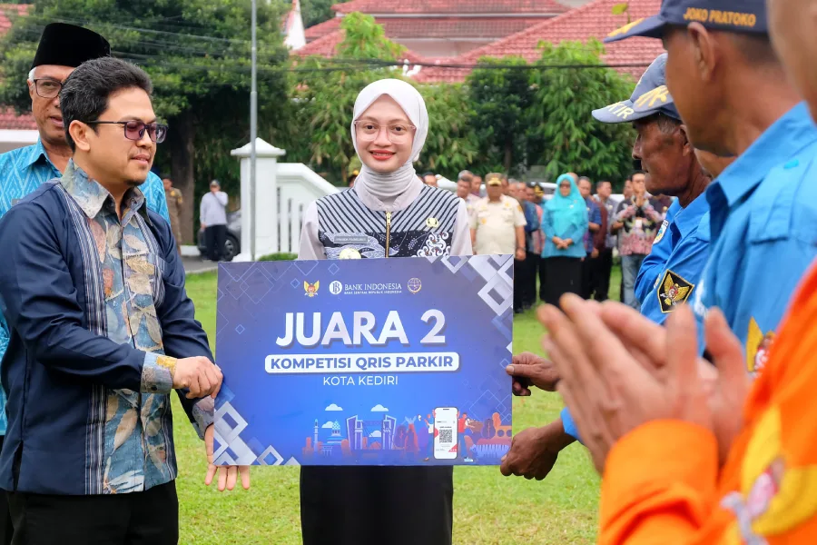 Pemkot Kediri Luncurkan QRIS Parkir Agar Pendapatan Daerah Lebih Aman