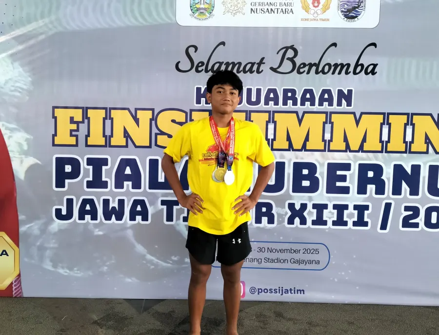 Dari Hobi Berenang hingga Juara Nasional: Kisah Atlet Muda Azzam Muzaki Alqusyayyi