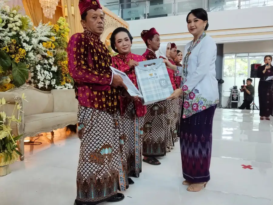 Pemkab Kediri Rayakan Hari Ibu dengan Ngunduh Mantu, 44 Pasangan Dapat Kepastian Hukum