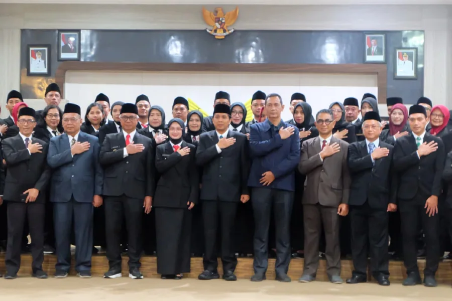 Percepat Birokrasi, Wali Kota Kediri Lantik 44 ASN Jabatan Fungsional