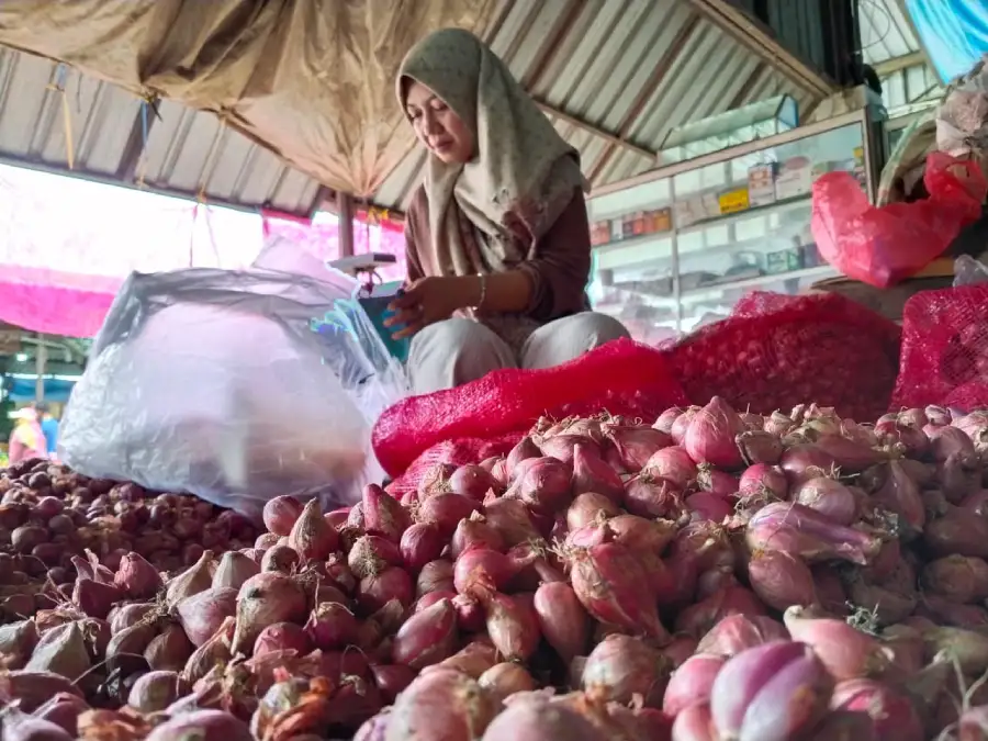 Awal 2026, Ini Harga Bawang Merah di Pasar Induk Pare Kediri