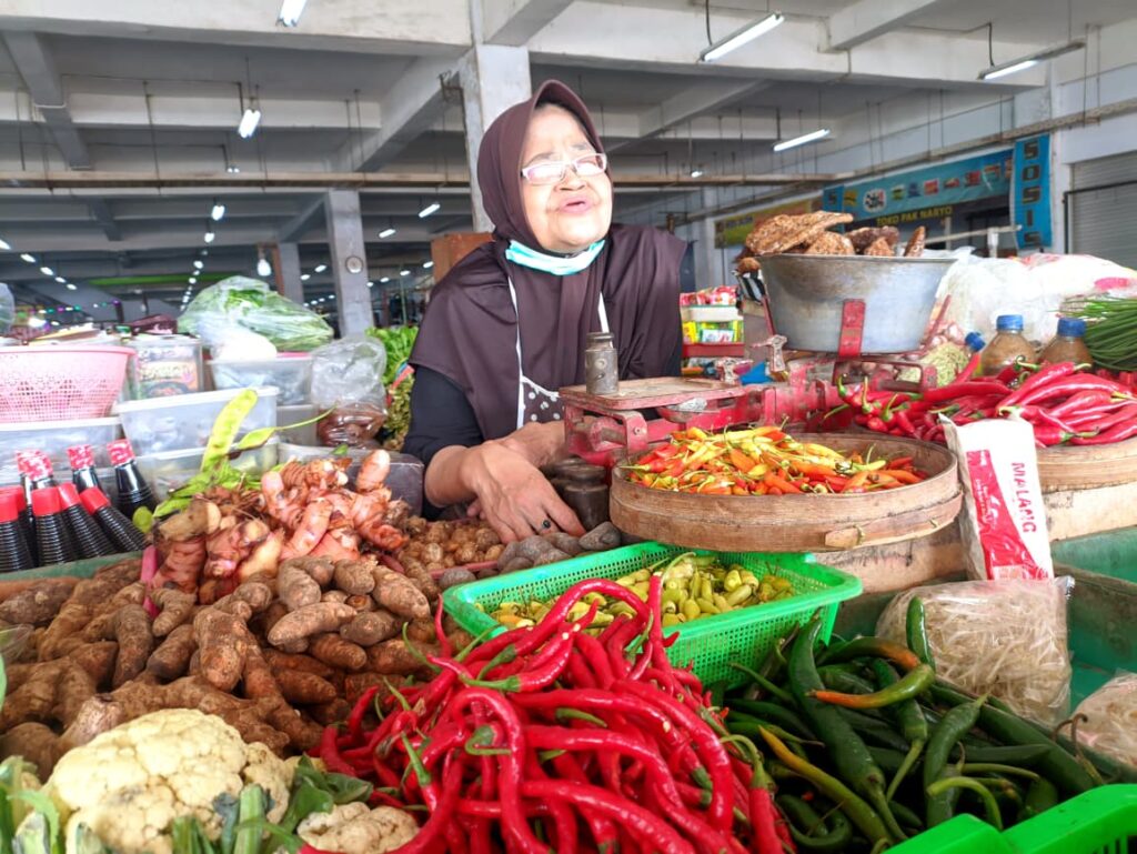 Harga Cabai Naik di Awal 2026, Daya Beli di Pasar Setono Betek Kediri Melemah
