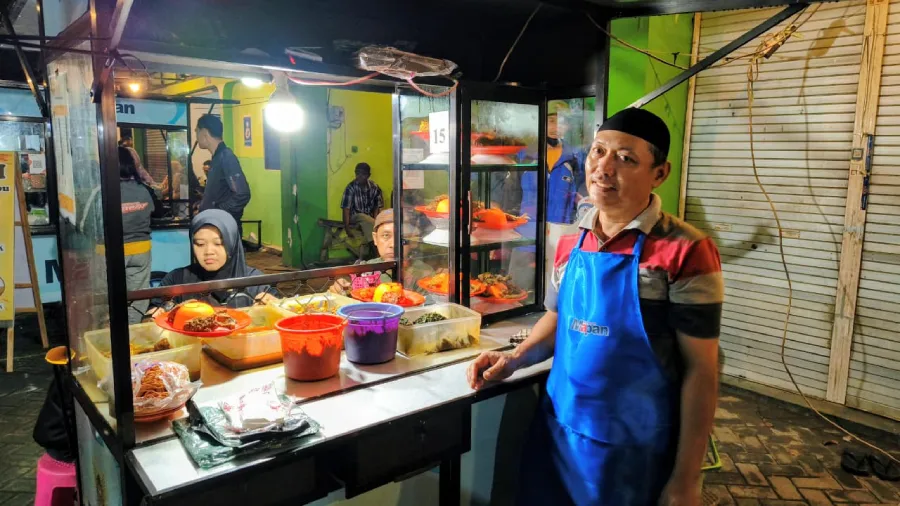 Harapan PKL Nasi Padang Jalan Joyoboyo Usai Direlokasi ke Sentra Kuliner Pasar Banjaran Kediri