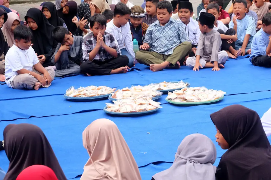 Sambut Bulan Ramadan, SDN Mojoroto 3 Kediri Gelar Megengan