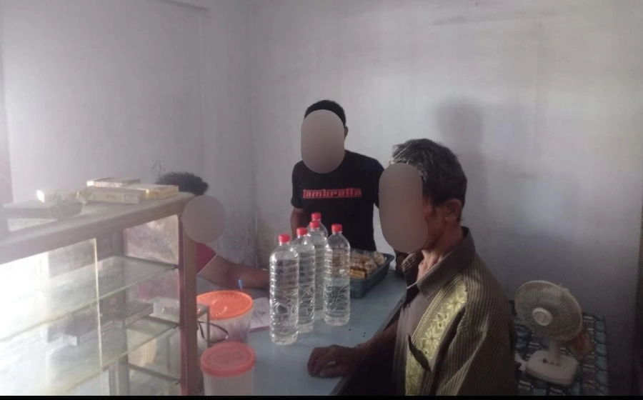 Operasi Pekat Semeru 2026, Polsek Pare Kediri Amankan Pedagang Miras Ilegal