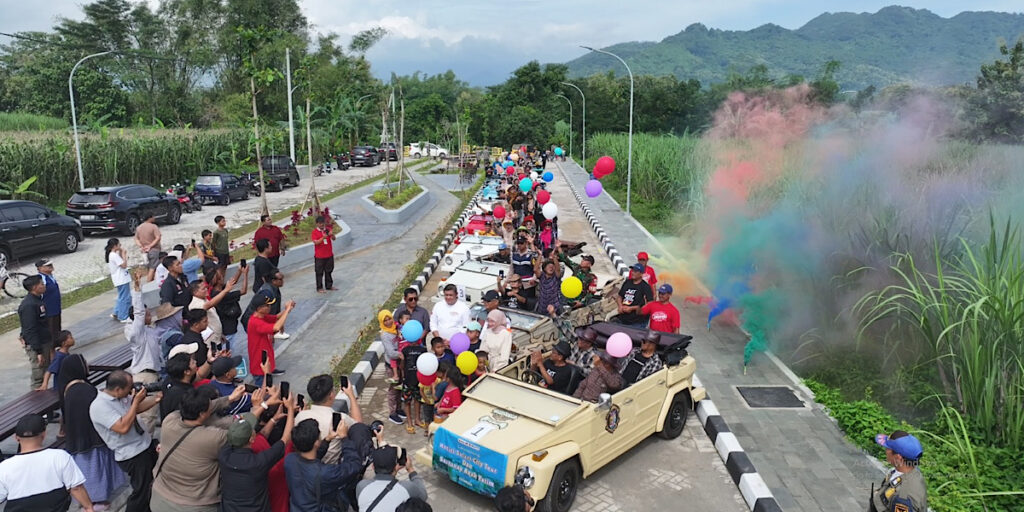 Mbak Wali Berangkatkan City Tour Volkswagen, Promosikan Berbagai Potensi Kota Kediri