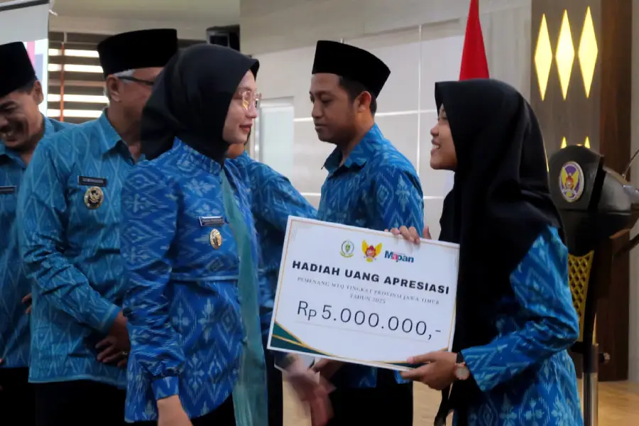 Mbak Wali Beri Apresiasi Kafilah MTQ Harumkan Nama Kota Kediri