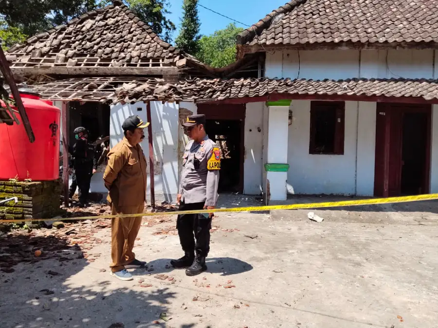 Dua Pelajar Kediri Terlibat Ledakan Mercon di Kandangan, Polisi Ungkap Kasus Kurang dari 24 Jam