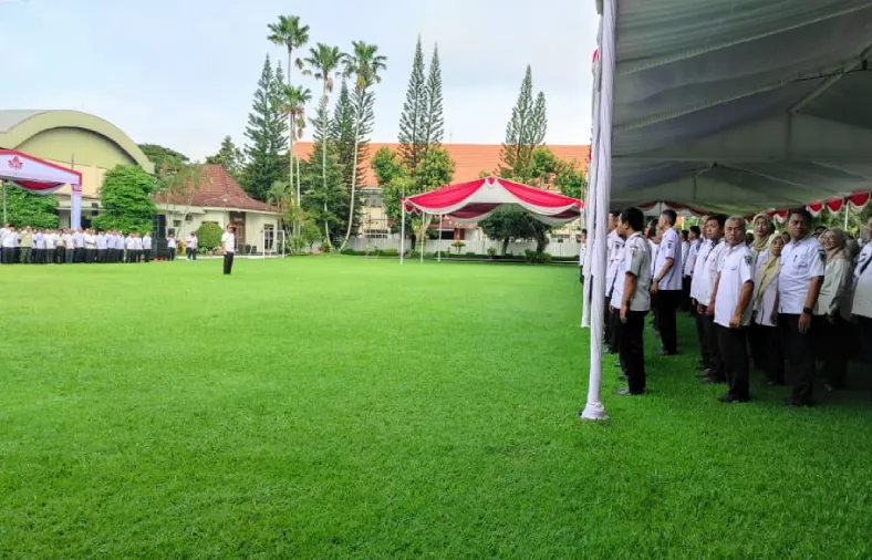Momentum HUT ke-1222, Pemkab Kediri Serukan Semangat Baru dan Pelayanan Optimal ASN