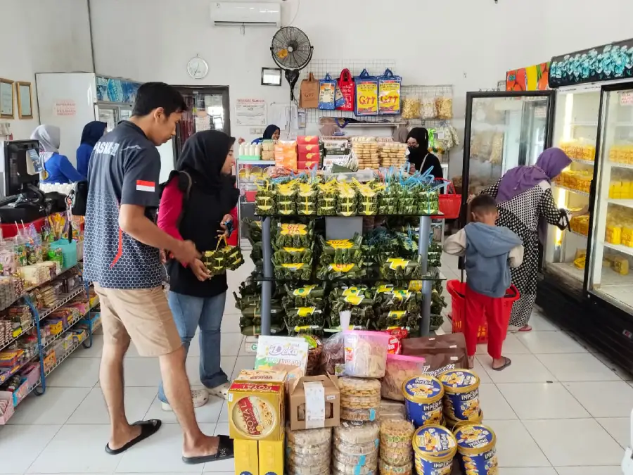 Arus Balik Lebaran, GTT Pusat Oleh-oleh Khas Kediri Diserbu Pemudik