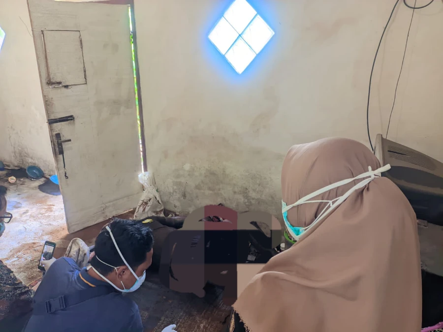 Hidup Sebatang Kara, Tukang Bangunan di Kandangan Kediri Membusuk di Rumah