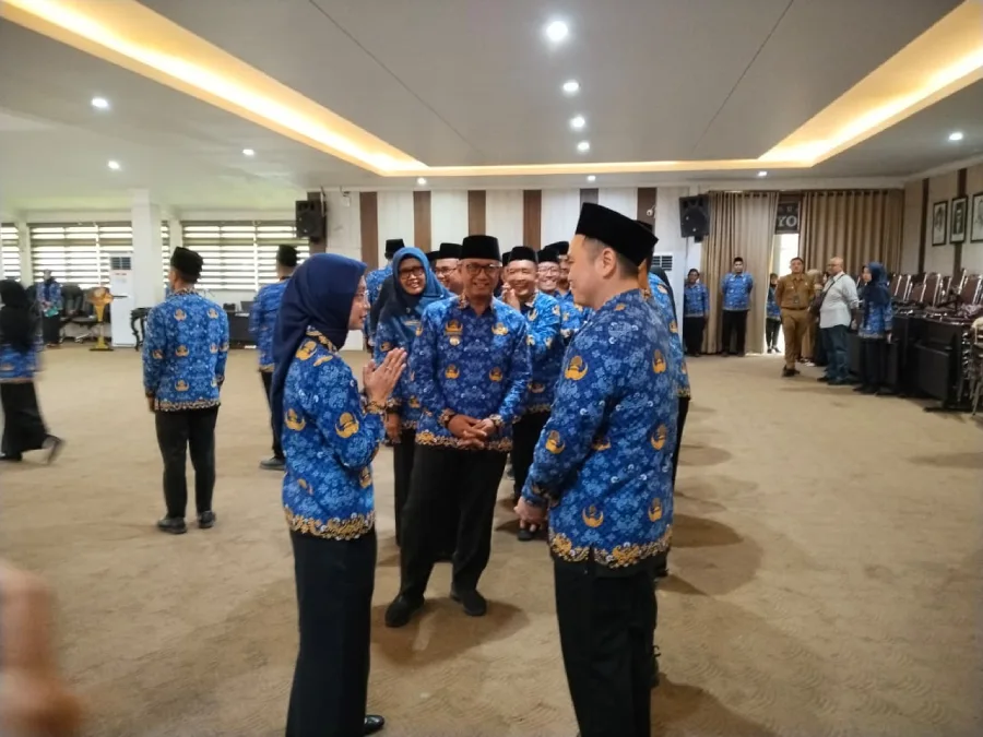 Lantik ASN Baru dan Pejabat Fungsional, Wali Kota Kediri Pesan Ini