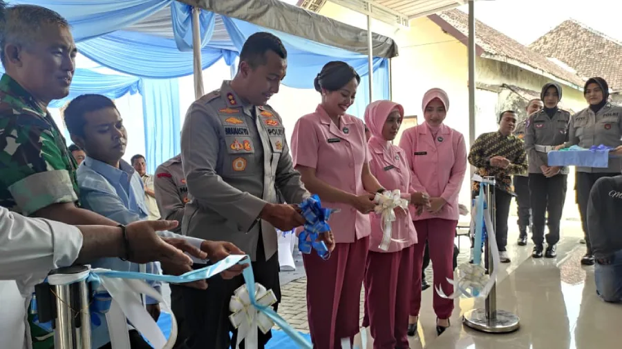Polres Kediri Resmikan SPPG Ketiga di Kandat, Perkuat Upaya Tekan Stunting