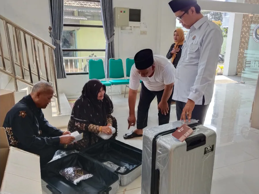 Ambil Koper Koper, Jemaah Haji Kota Kediri dapat Pesan Ini