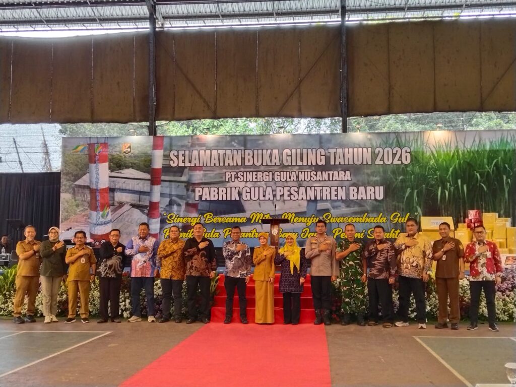 PG Pesantren Baru Mulai Giling, Optimistis Dukung Target Swasembada Gula Nasional