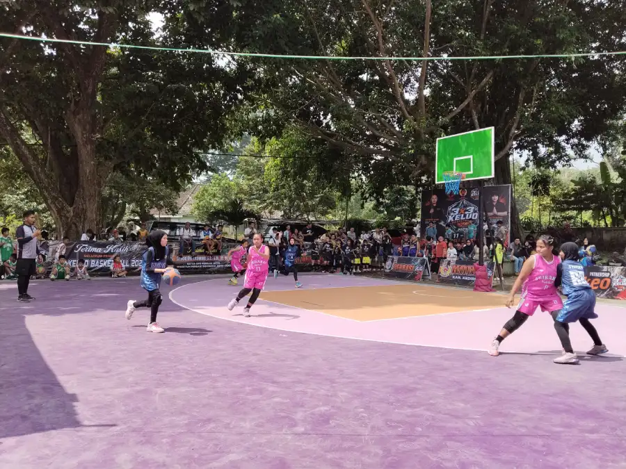 Basket Masuk Desa, Turnamen 3×3 Kelud di Kediri Jadi Ajang Cari Bibit Atlet Muda