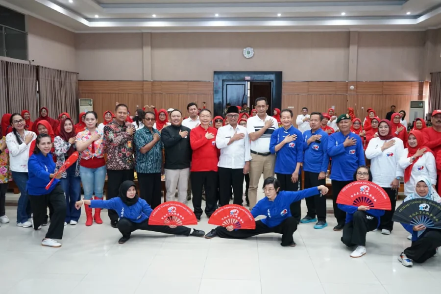 Hadiri Pengukuhan DPC ATTI Kota Kediri, Gus Qowim: Taijiquan Ajarkan Keseimbangan dan Kebersamaan