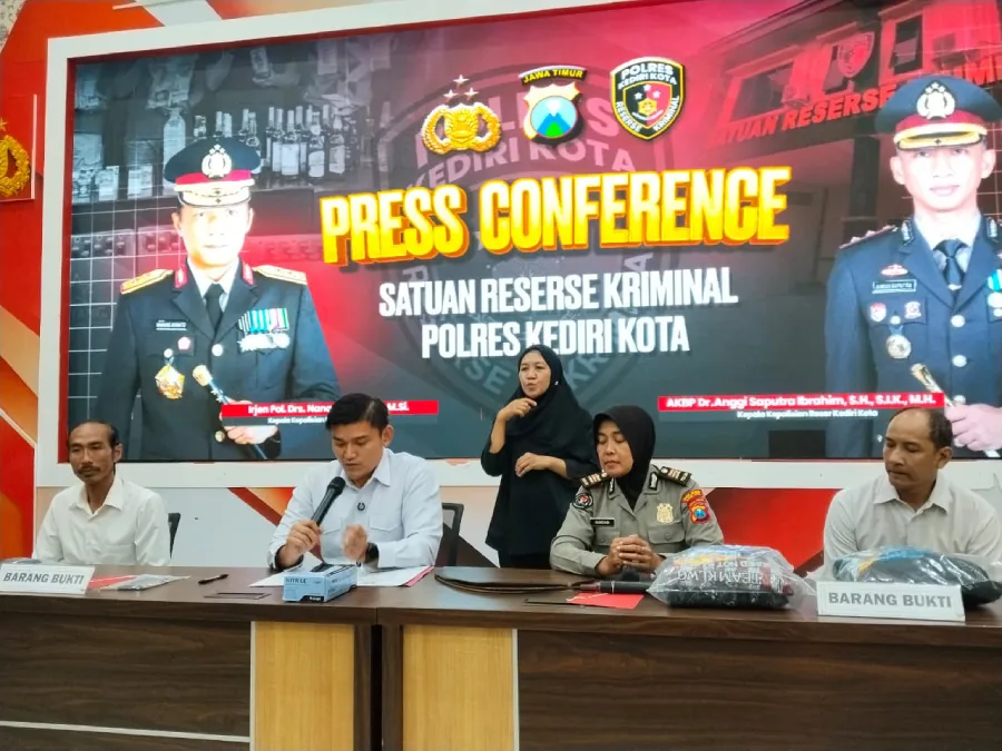 Jual Video Porno, Pasangan Nikah Siri di Kediri Diringkus Polisi