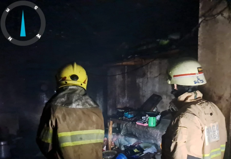 Dapur Warga Kepung Kediri Ludes Terbakar