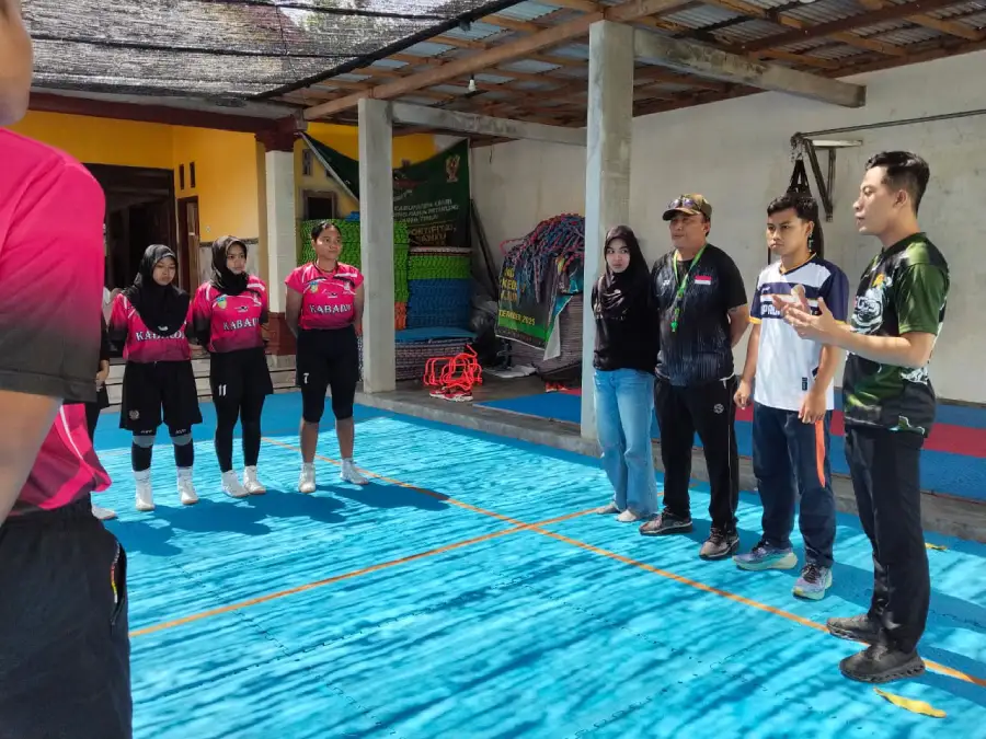 Dapat Motivasi dari Ketua KONI, Kabaddi Kabupaten Kediri Optimistis Raih Medali di Porprov 2027