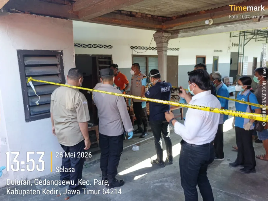 Pria Mojokerto Ditemukan Meninggal di Kamar Kost Pare Kediri, Diduga Sudah Tiga Hari