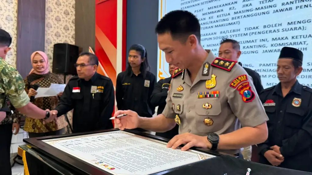 Kota Kediri Deklarasikan Aman Suro 2026, 900 Personel Disiagakan