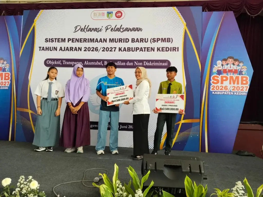 Berprestasi di Berbagai Ajang, 58 Atlet Kediri Raih Beasiswa dari Pemkab