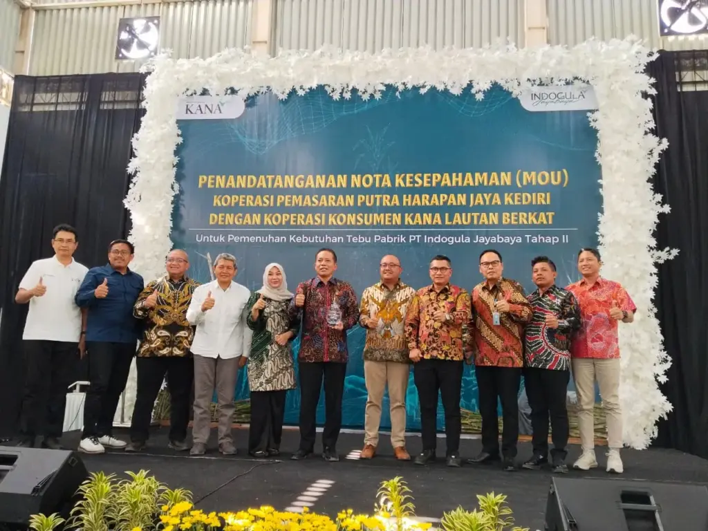 Menteri Koperasi Dukung MoU Petani Tebu Kediri dan Kana, Perkuat Ekosistem Industri Gula Menuju Swasembada 2028