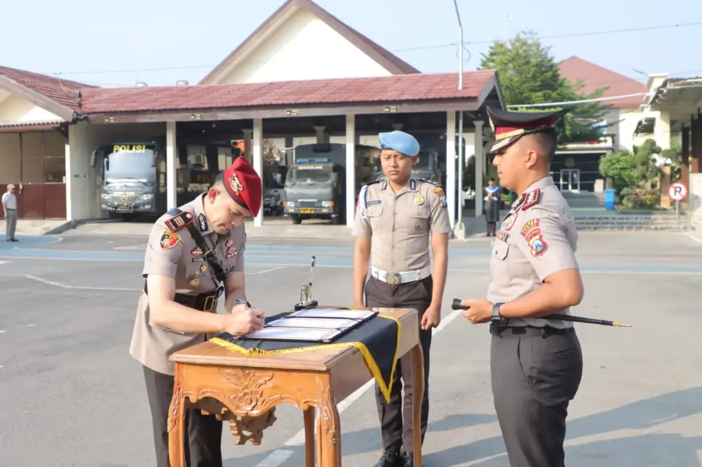 Polres Kediri Rotasi Kasat Reskrim, AKP Angga Riatma Nahkodai Satreskrim