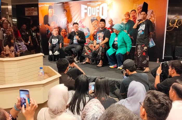 Nobar film Foufo di Kediri.