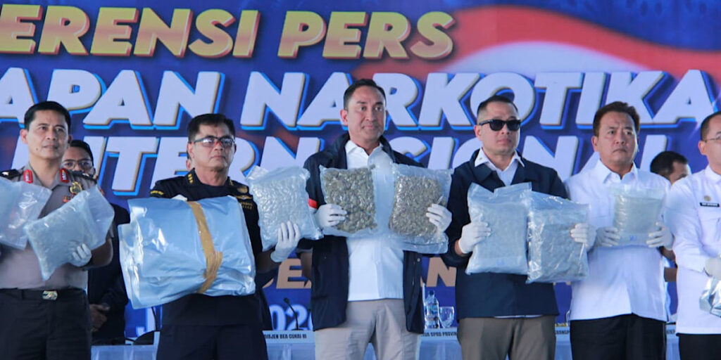 BNN Ungkap Penyelundupan 3,37 Ton Kuncup Ganja asal Thailand, untuk Liquid Vape