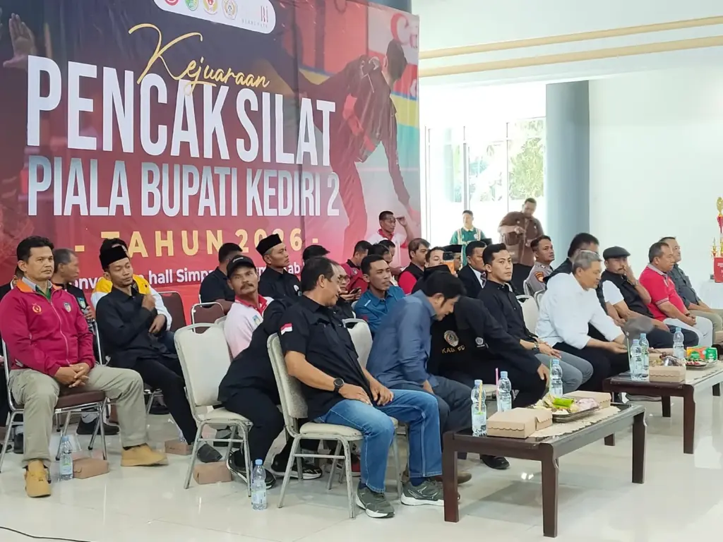 319 Atlet Ikuti Kejuaraan Pencak Silat Piala Bupati Kediri 2026