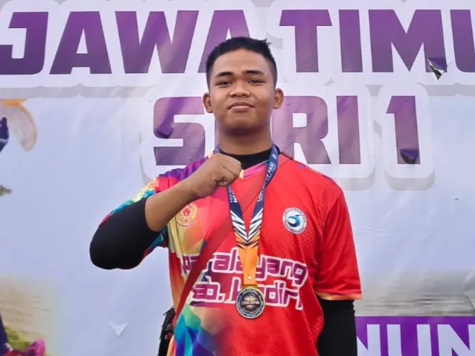 Cabor Baru Paralayang Kabupaten Kediri Langsung Sabet Emas di Liga Jatim 2026, Ananda Satria Pradana Ukir Prestasi