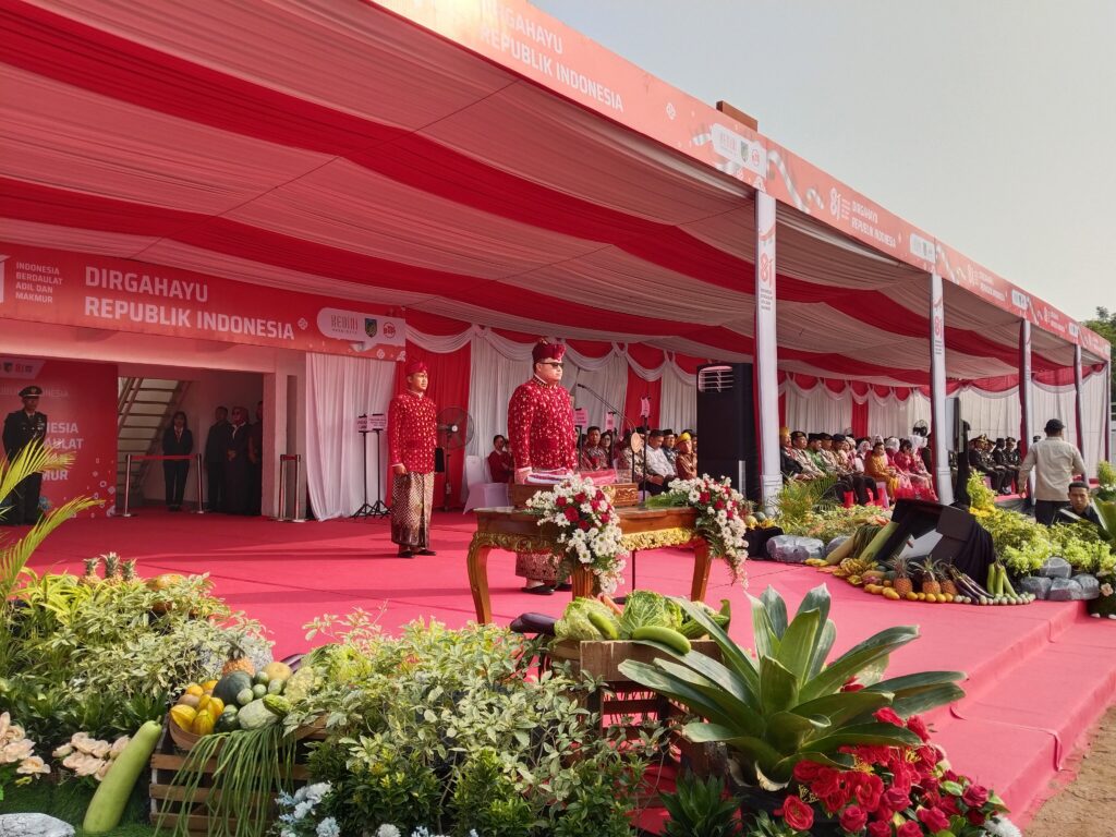HUT ke-81 RI, Mas Dhito Ajak Warga Kediri Jaga Persatuan dan Tak Mudah Terprovokasi Hoaks