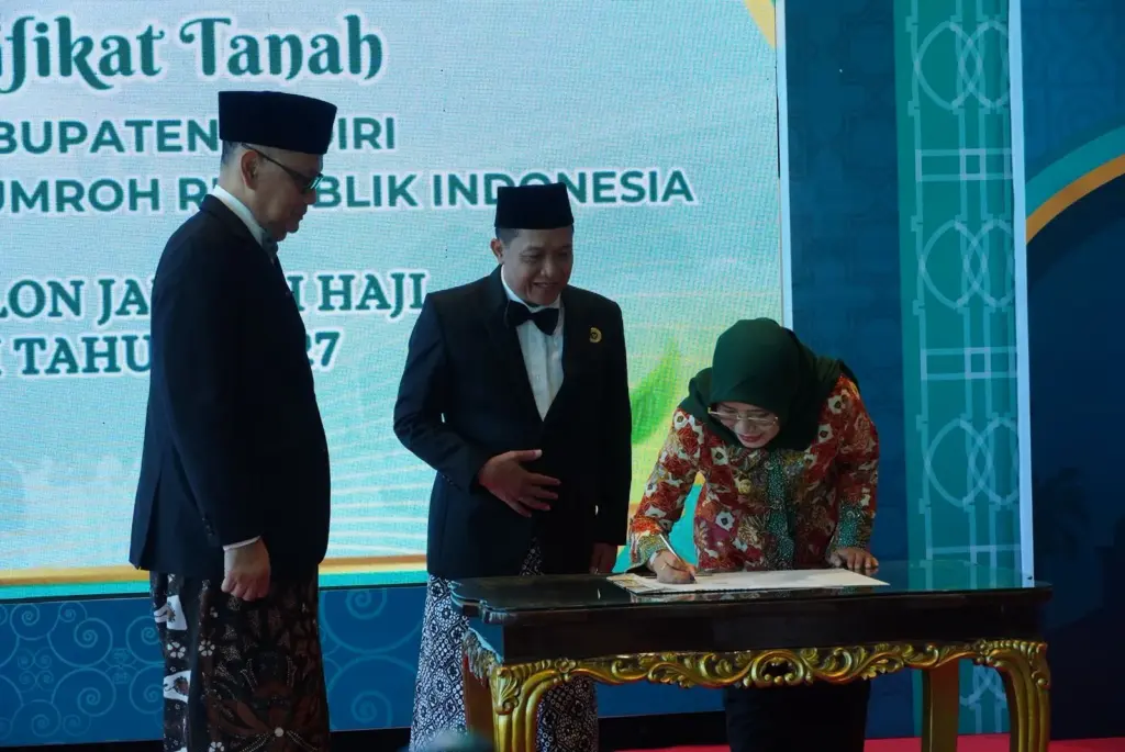Pemkab Kediri Hibahkan Lahan Rp63,2 Miliar untuk Hotel Haji, Bandara Internasional Dhoho Ditarget Jadi Embarkasi 2027