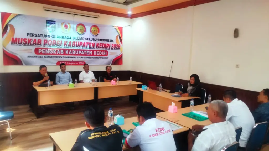 Terpilih Aklamasi, Ucok Suryanto Bawa Target 2 Emas untuk POBSI Kediri di Porprov 2027