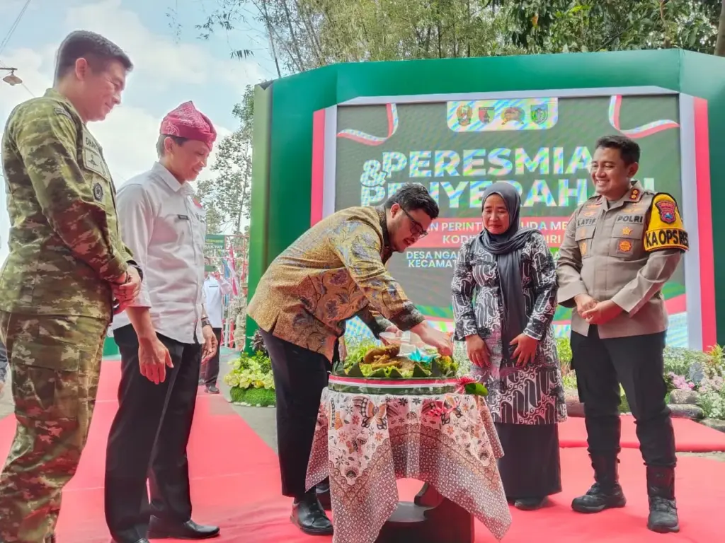 Empat Tahun Dinanti, Jembatan Garuda Merah Putih di Ngancar Kediri Kini Bisa Digunakan Warga