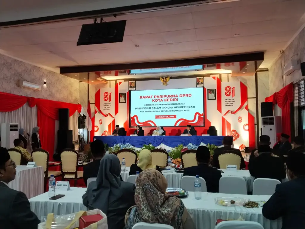 Dengarkan Pidato Kenegaraan, Wali Kota Kediri Serukan Persatuan dan Gotong Royong