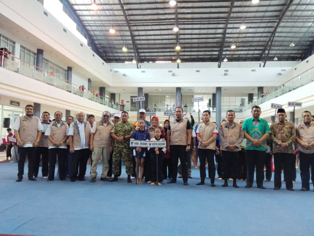 279 Atlet dari 24 Kota-Kabupaten Ramaikan Kejurprov Senam Gimnastik Jatim di Kediri