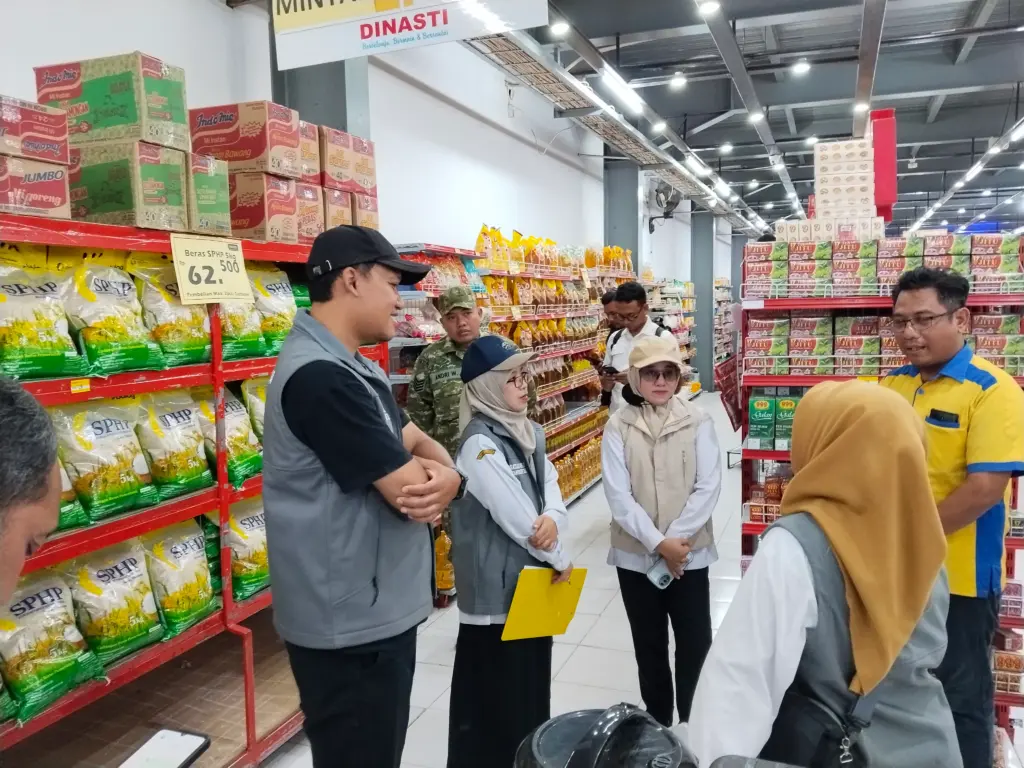 Satgas Pangan Kediri Sidak Beras di Pare, Harga Gabah Jadi Sorotan